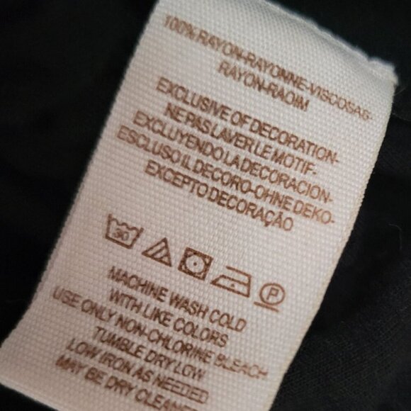 Free People Boho Tank Top Black Size M - Picture 5 of 11